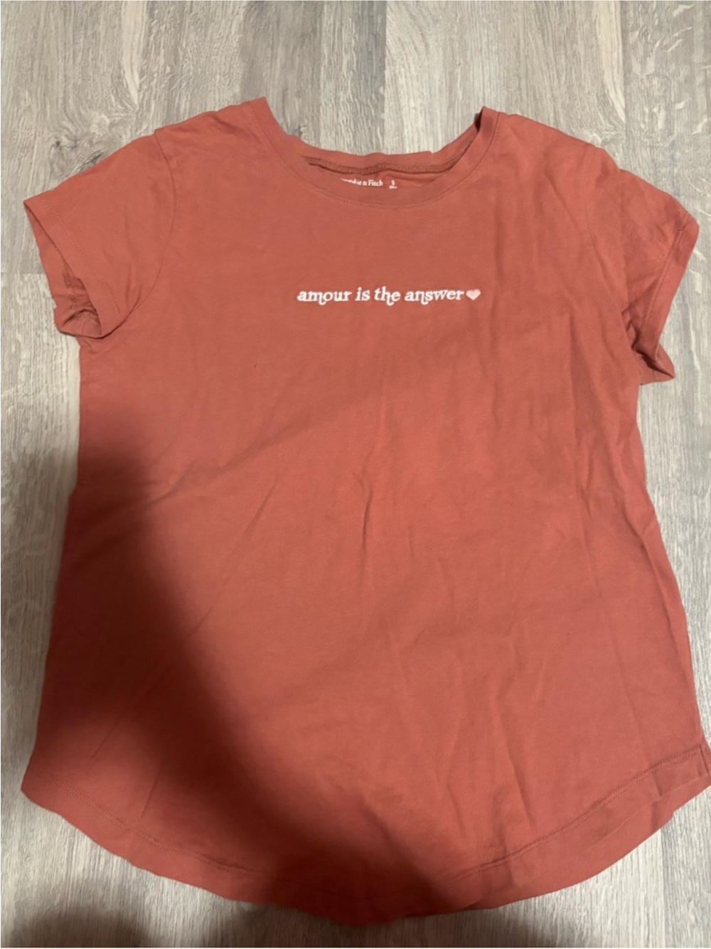 3 for $14 Abercrombie and fitch burnt orange shirt size small